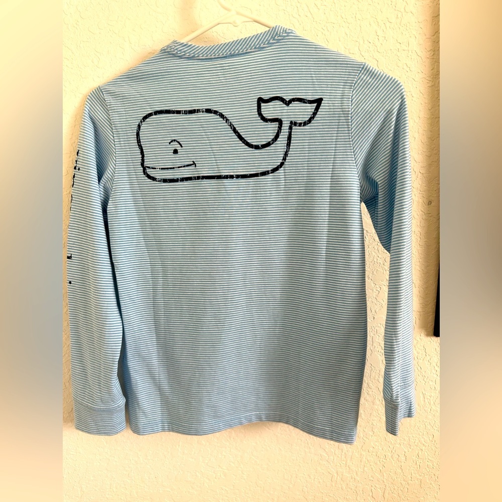 Boys Long Sleeve cotton/polyester/spandex Vineyard Vines Shirt